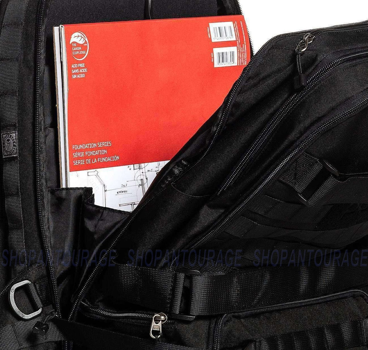 Tactical Backpack Military Style Travel Bag with Multiple Compartments - 2 Colors