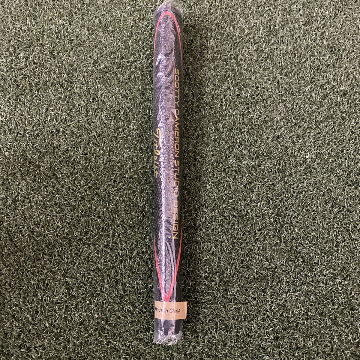Small Putter Grip for Golf Clubs - Authentic Scotty Cameron Black Matador