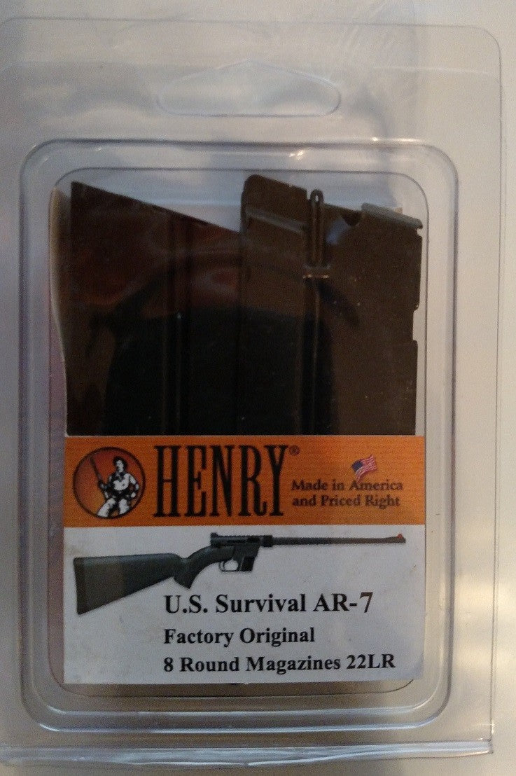 Henry US Survival Rifle 8 Round .22 LR Magazine - 2 Pack Factory New