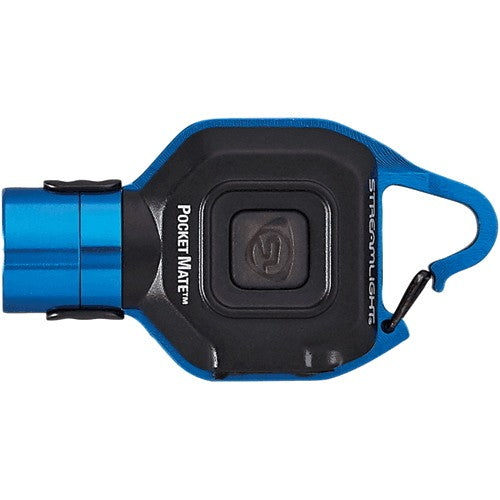 USB Rechargeable LED Flashlight 325 Lumens Compact Portable Blue