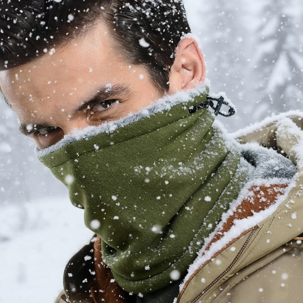 Thermal Fleece Neck Warmer Gaiter for Winter Sports and Outdoor Activities