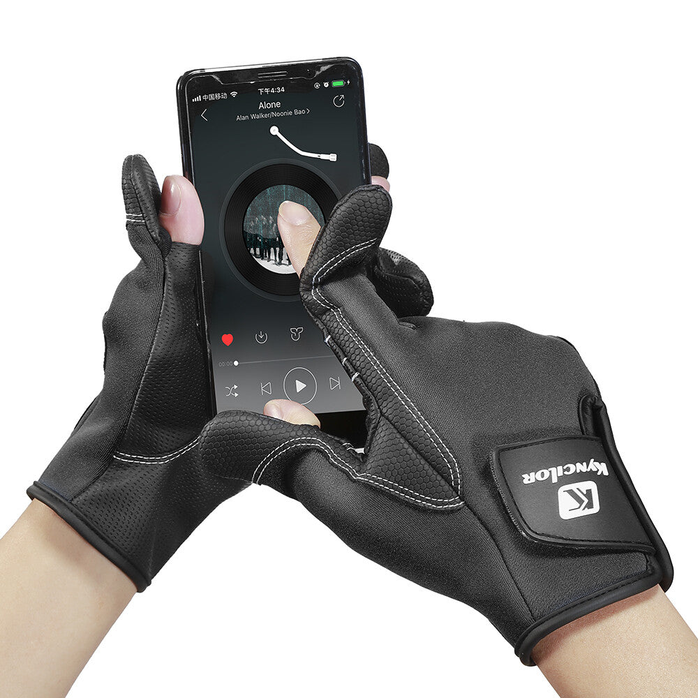 Waterproof Neoprene Fishing Gloves Full Finger Gloves for Outdoor Sports