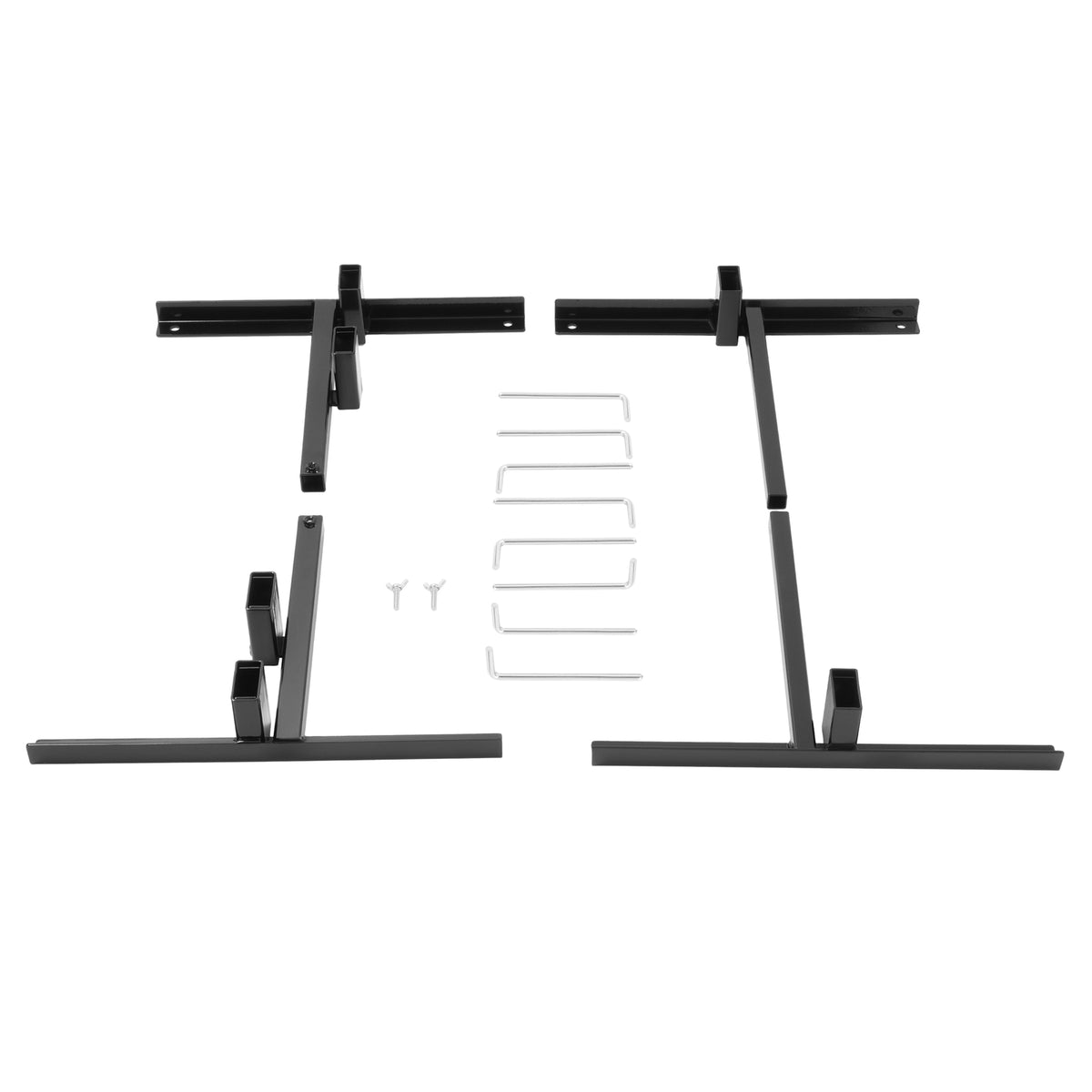 Adjustable Steel Target Stand Base for Paper Silhouette Shooting 2-Pack