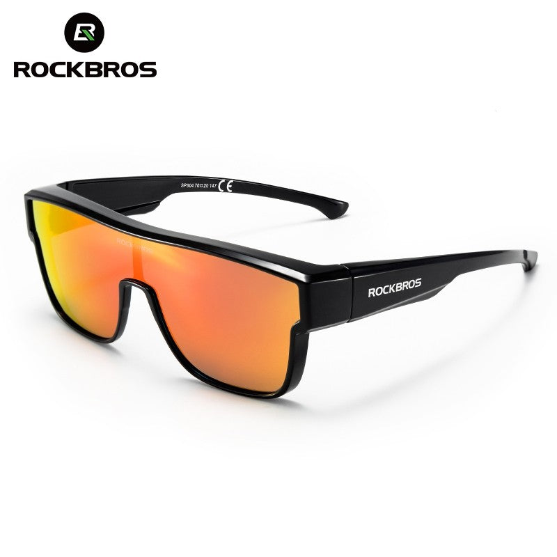 Unisex Oversized Polarized Sunglasses Fit Over Glasses UV400 Protection Shades