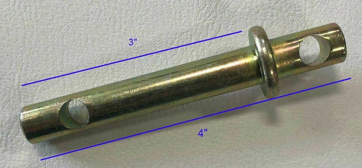 Lock Pin for Triton 08519 Spare Tire Carrier 1/2 Inch Diameter Replacement Part