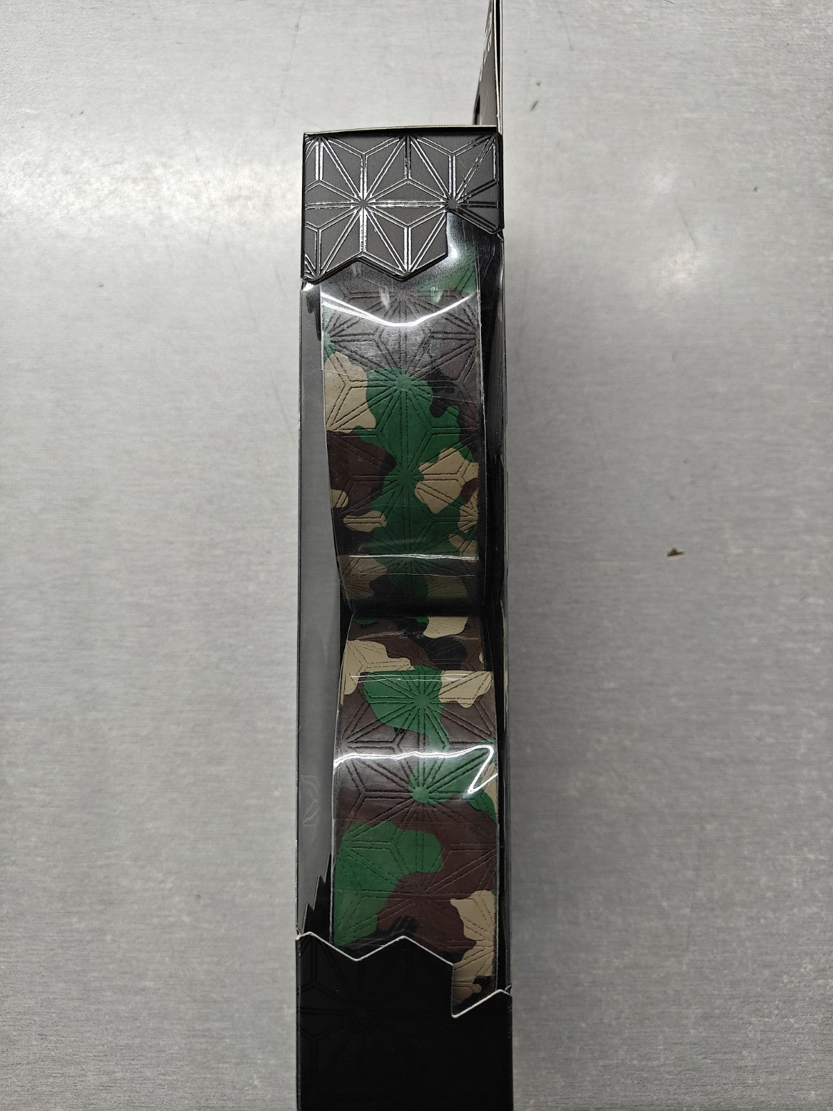 Supacaz Super Sticky Kush Gravel Tape Camo with Black Plugs