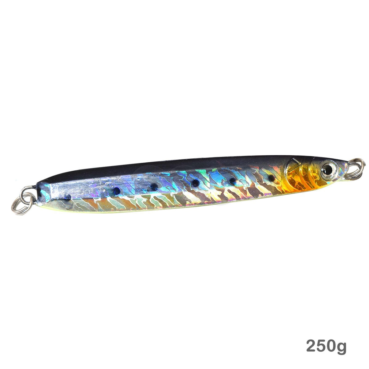 10pcs Fish Jig Lures - 9oz Metal Fishing Speed Knife Baits with Assist Hooks