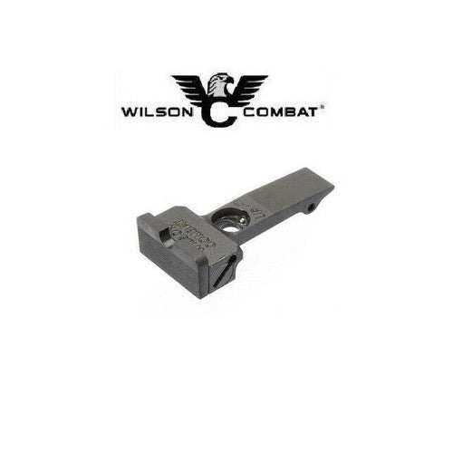 Adjustable Rear Sight for Colt Python & Anaconda Revolvers - Serrated Blade, Black Steel