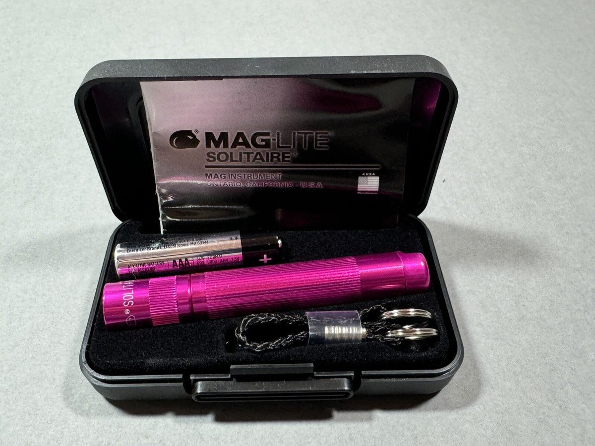 Mini Waterproof Impact Flashlight - LED, USA-Made, Keychain Size