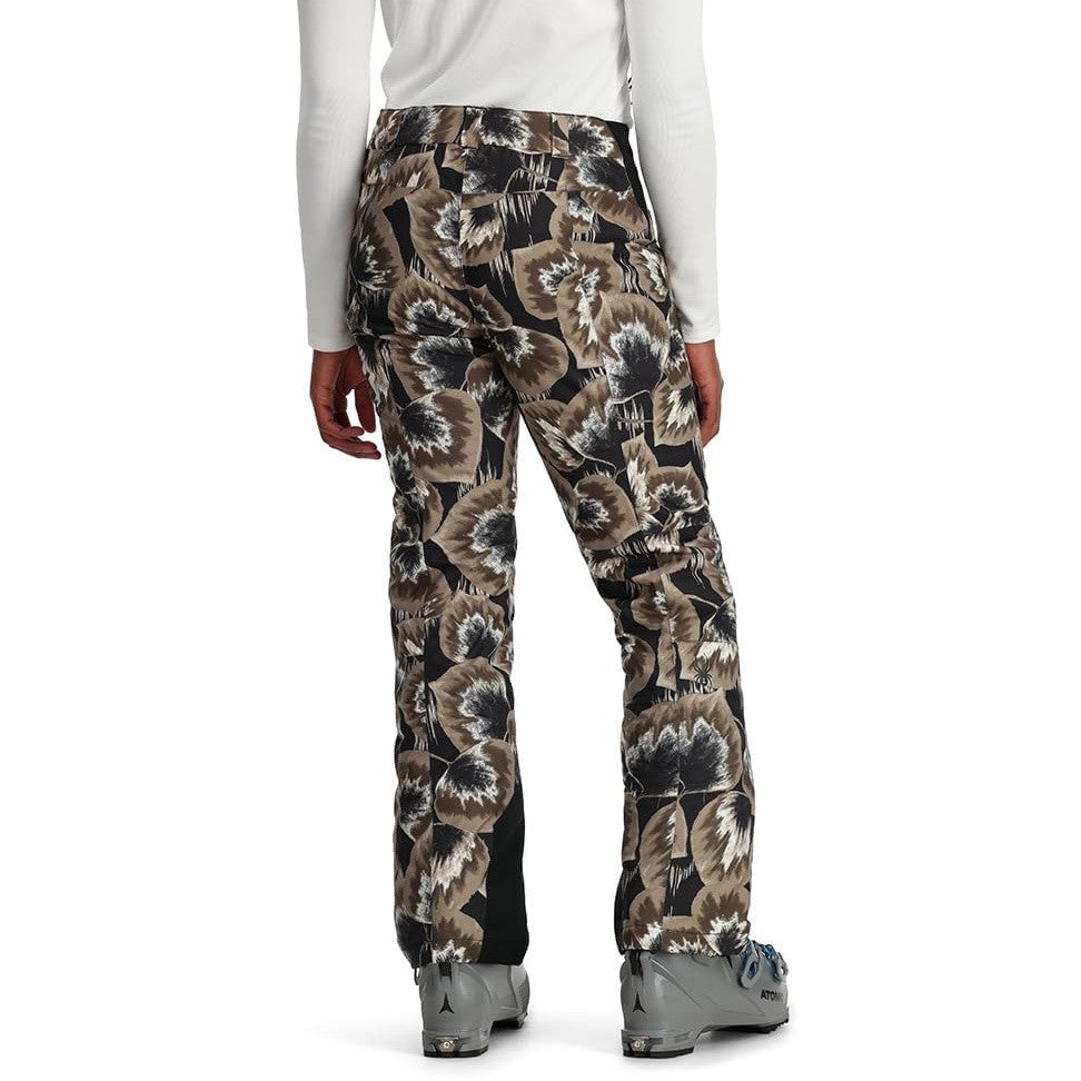 Snow Pants for Women with Waterproof & Insulated Features - Brown Camo