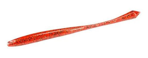 Bass Fishing Soft Plastic Worms - Finesse Drop Shot Baits with Plasma Tail - 10 Pack
