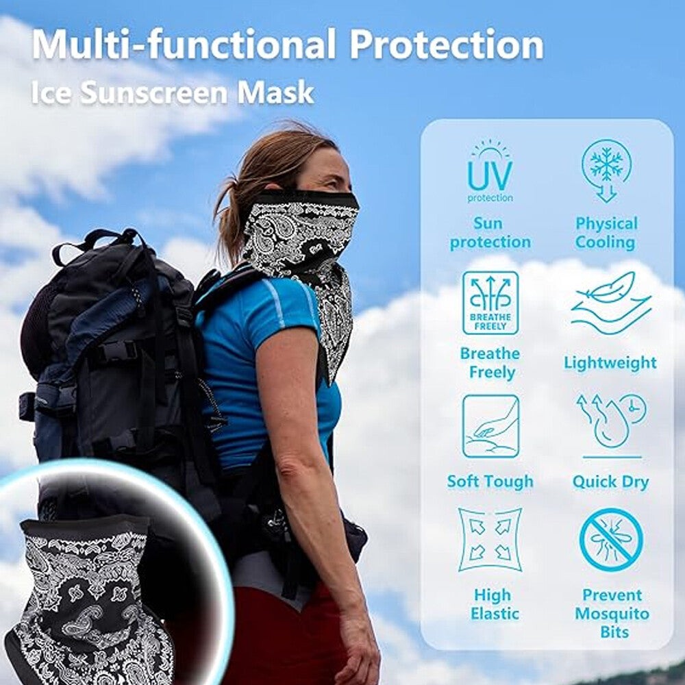 Full Face Mask Bandana for Outdoor Sports Sun Protection Cycling Hiking