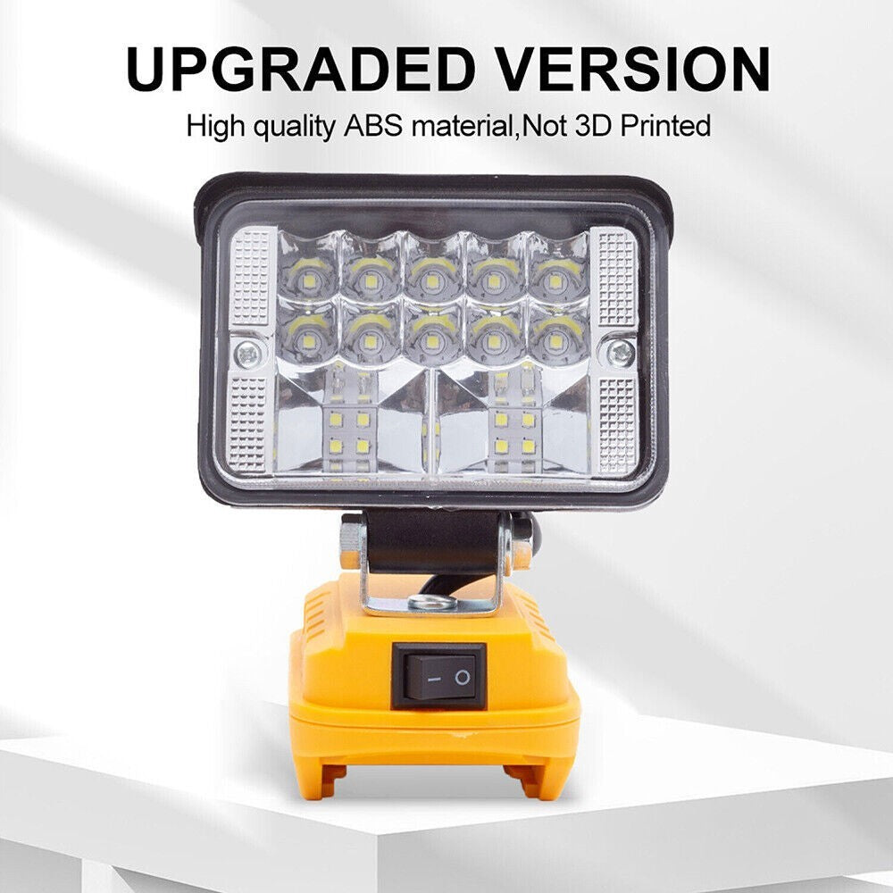 Outdoor LED Work Light Flood Lamp Portable Floodlight for Construction and Camping