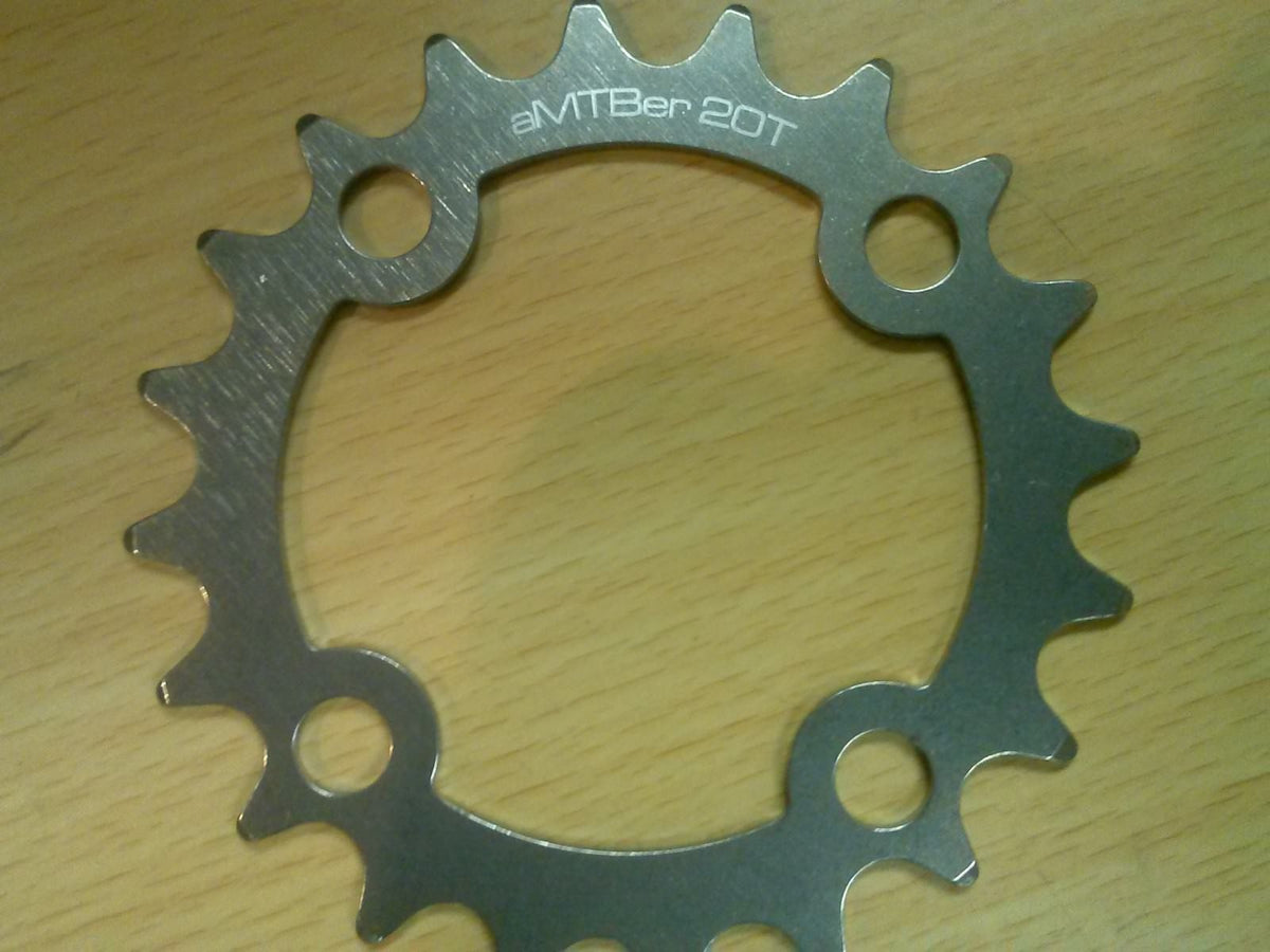 Bicycle Chainring 64BCD - 20T or 21T Stainless Steel Cycling Part