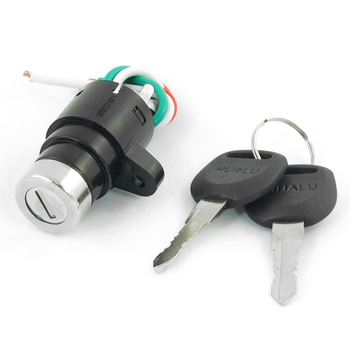 Electric Bike Ignition Lock with Keys for Bicycle and Scooter Security
