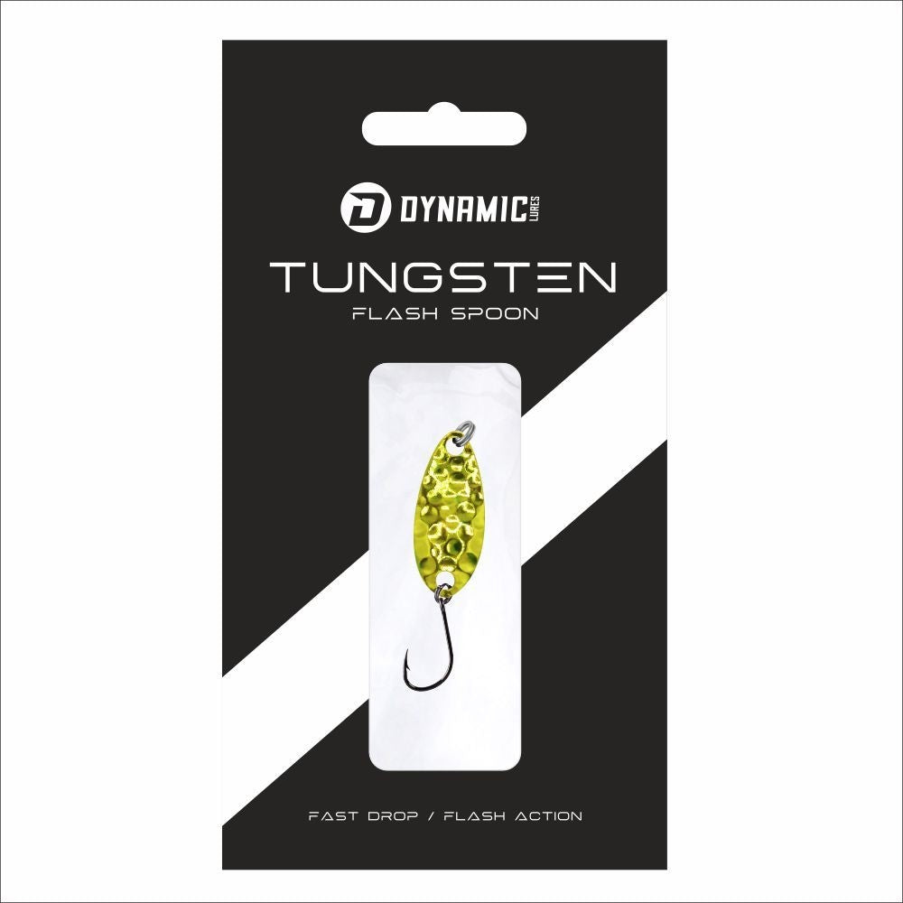 Crappie Micro Tungsten Fishing Spoon for Ice & Spin Fishing - Multiple Weights & Colors