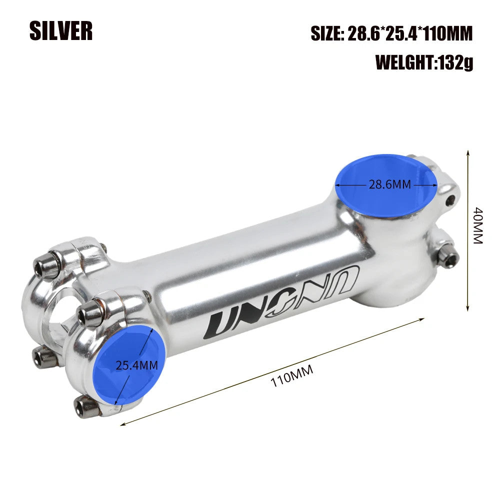 Bike Stem 25.4mm 7° Aluminum Alloy MTB Road Bicycle Handlebar Stem