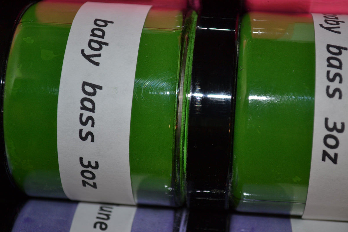 Powder Paint 3oz Jar for Jig Heads and Lures - Multiple Colors