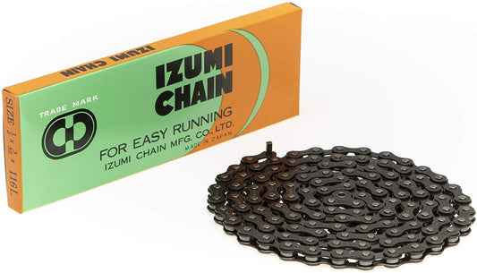 BMX Bicycle Chain 1/2" x 3/32" 116 Links Black Oxide Made in Japan