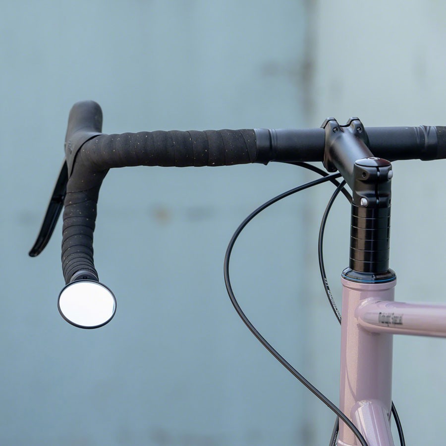 Road Bike Drop Bar Mirror 50mm Handlebar End Cycling Accessory