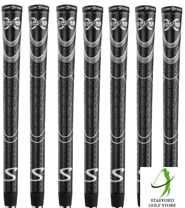 Golf Grip Set - Super Stroke Cross Comfort Undersize, Standard, Midsize & Jumbo