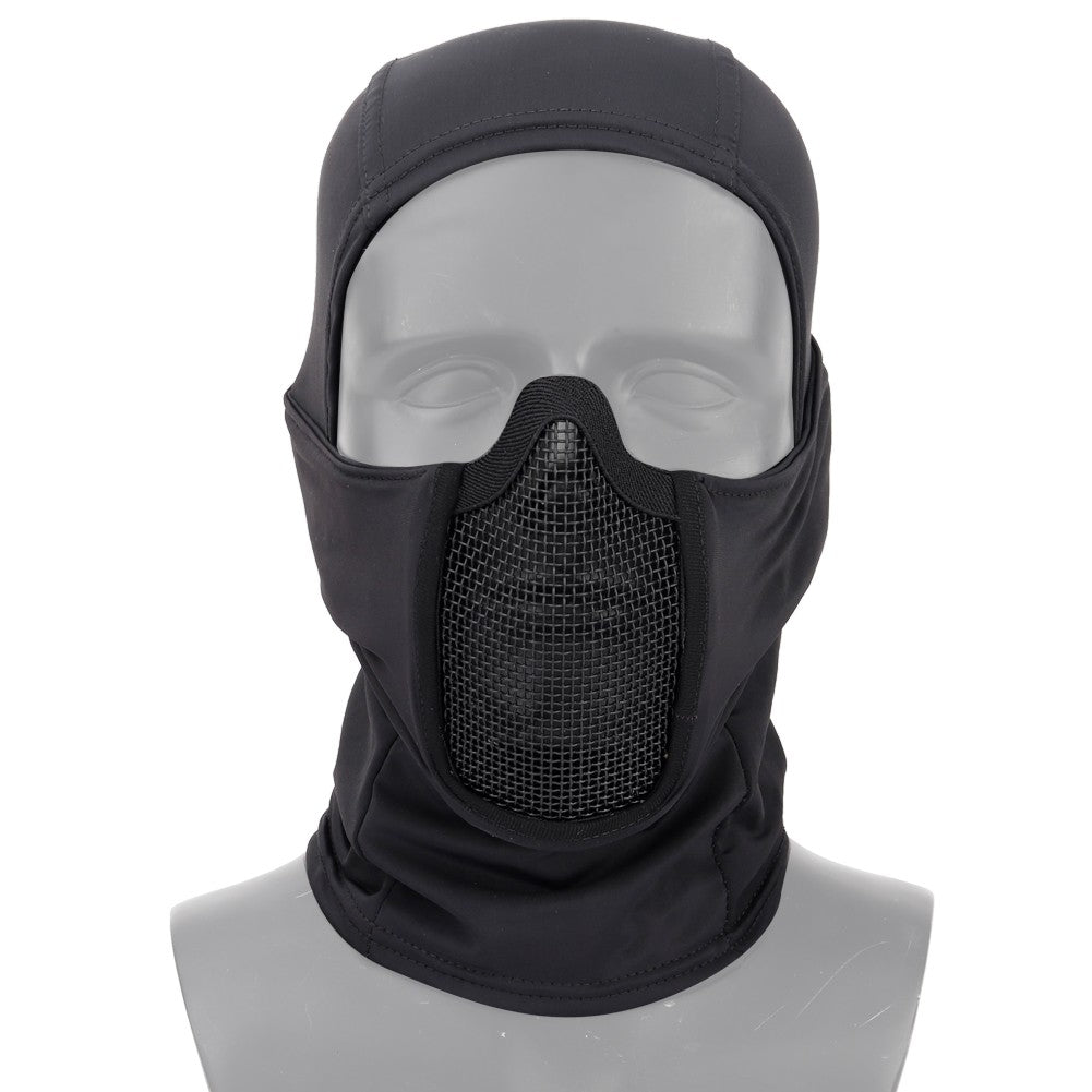 Tactical Balaclava with Steel Mesh Face Mask for Airsoft and Outdoor Sports