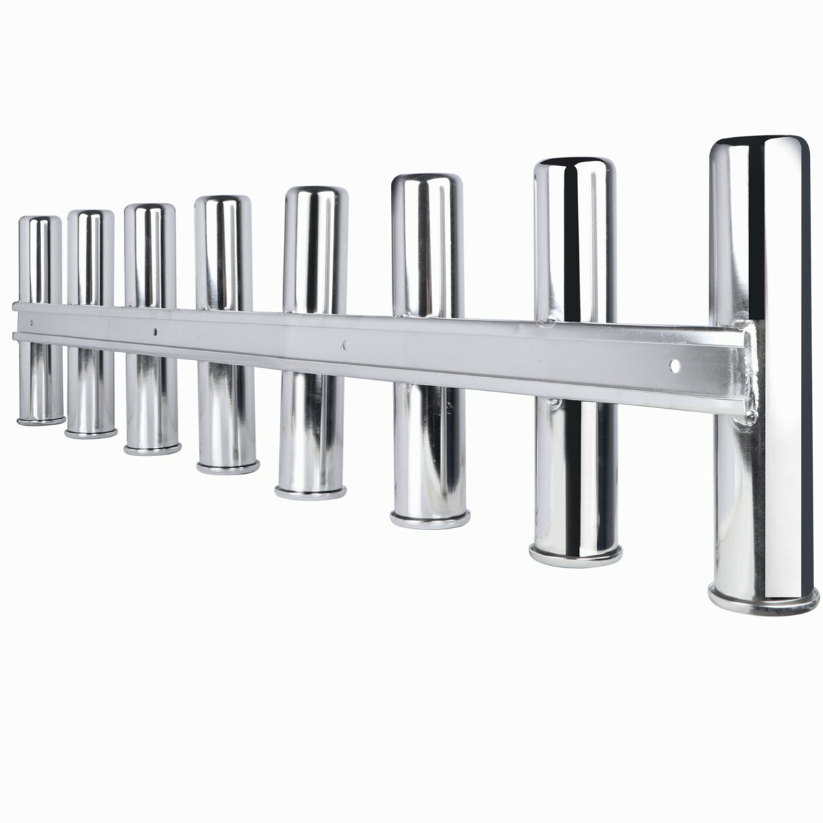 Multi-Tube Stainless Steel Fishing Rod Holder for Boat Truck RV Side Mount
