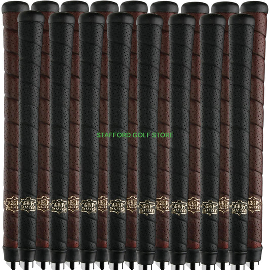 Leather Golf Grip Midsize Wrap Club Handle for All Weather Play