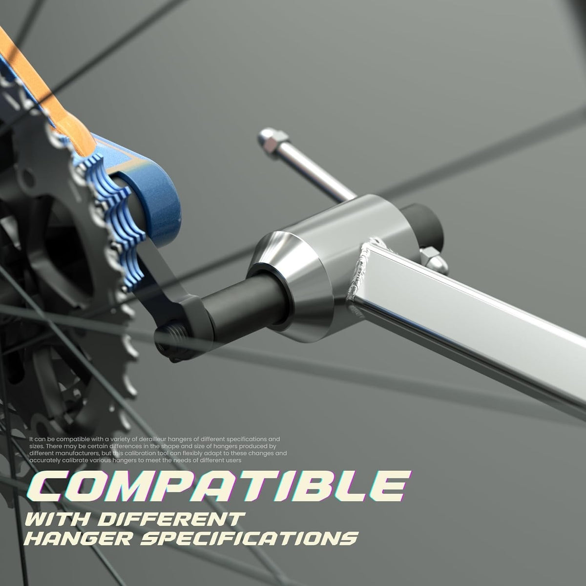 Bicycle Derailleur Hanger Alignment Tool for 20-29 Inch Bikes