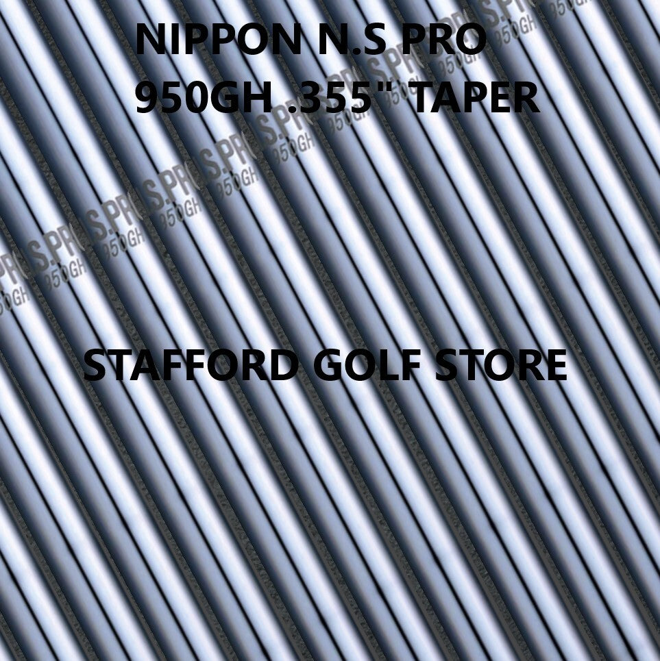 Nippon N.S.PRO 950GH Steel Iron Shaft Set Taper Tip Regular/Stiff Flex Golf