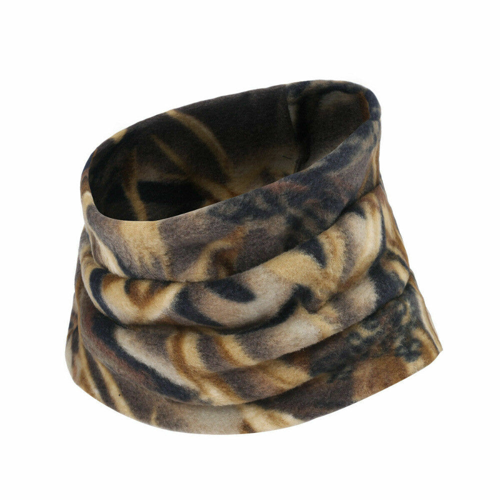 Winter Polar Fleece Neck Gaiter Face Mask - Windproof & Cold Weather