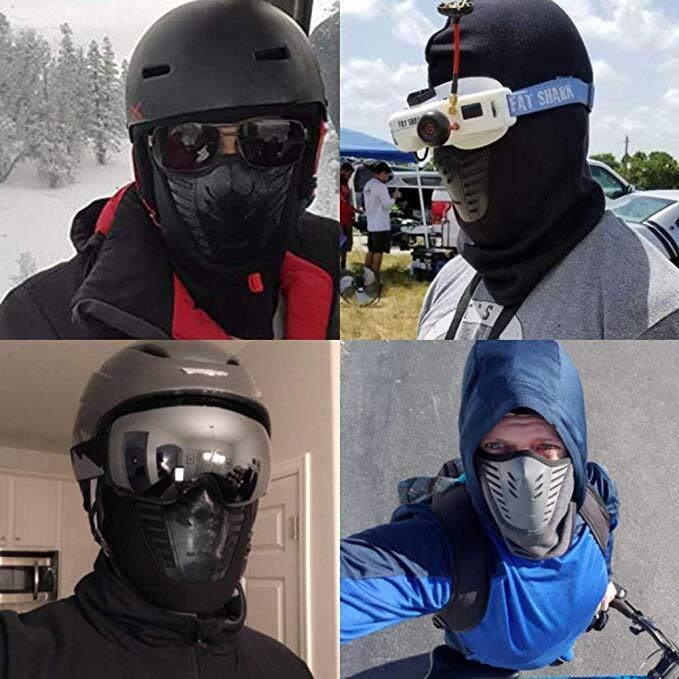 Full Face Balaclava Mask for Cycling Skiing Outdoor Winter Activities Windproof