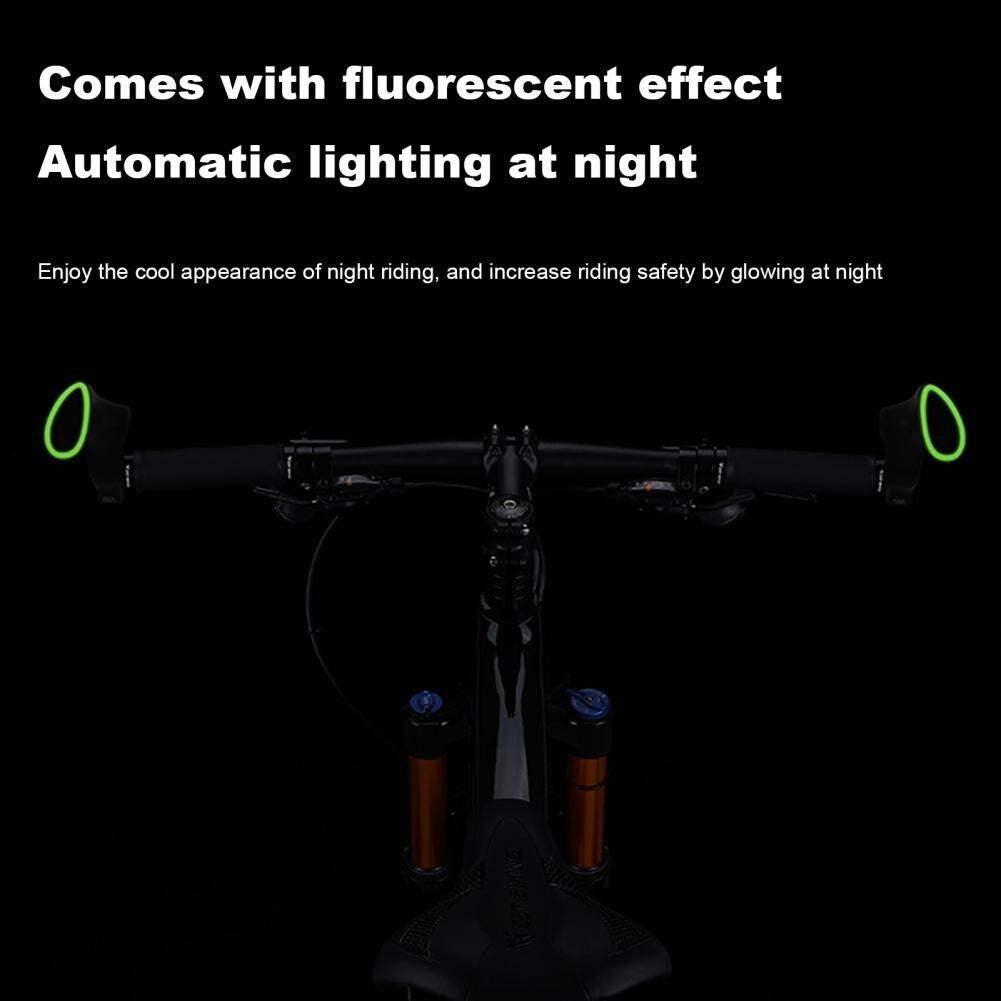 Bike Handlebar Ends Ergonomic No-Slip Extension for MTB Road Bikes
