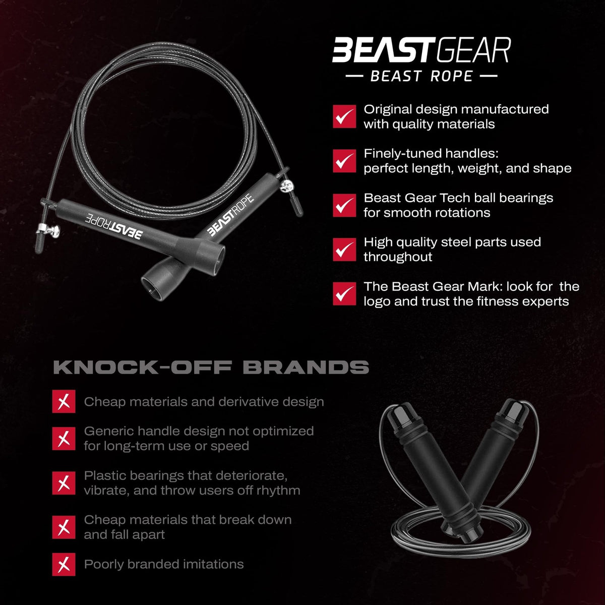 Premium Aluminium Jump Rope for Fitness Boxing MMA and HIIT Workouts