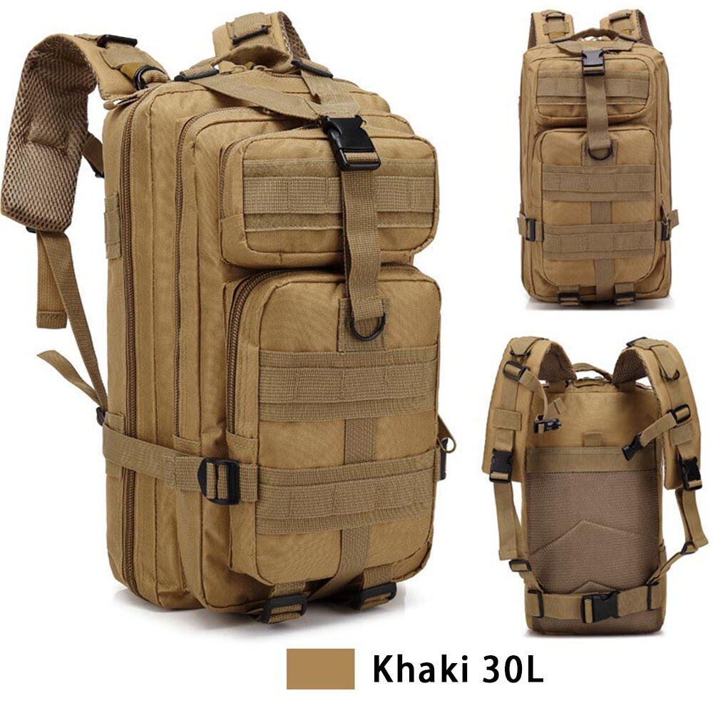 Military Tactical Backpack 30L-70L Large Outdoor Assault Pack with Molle Webbing