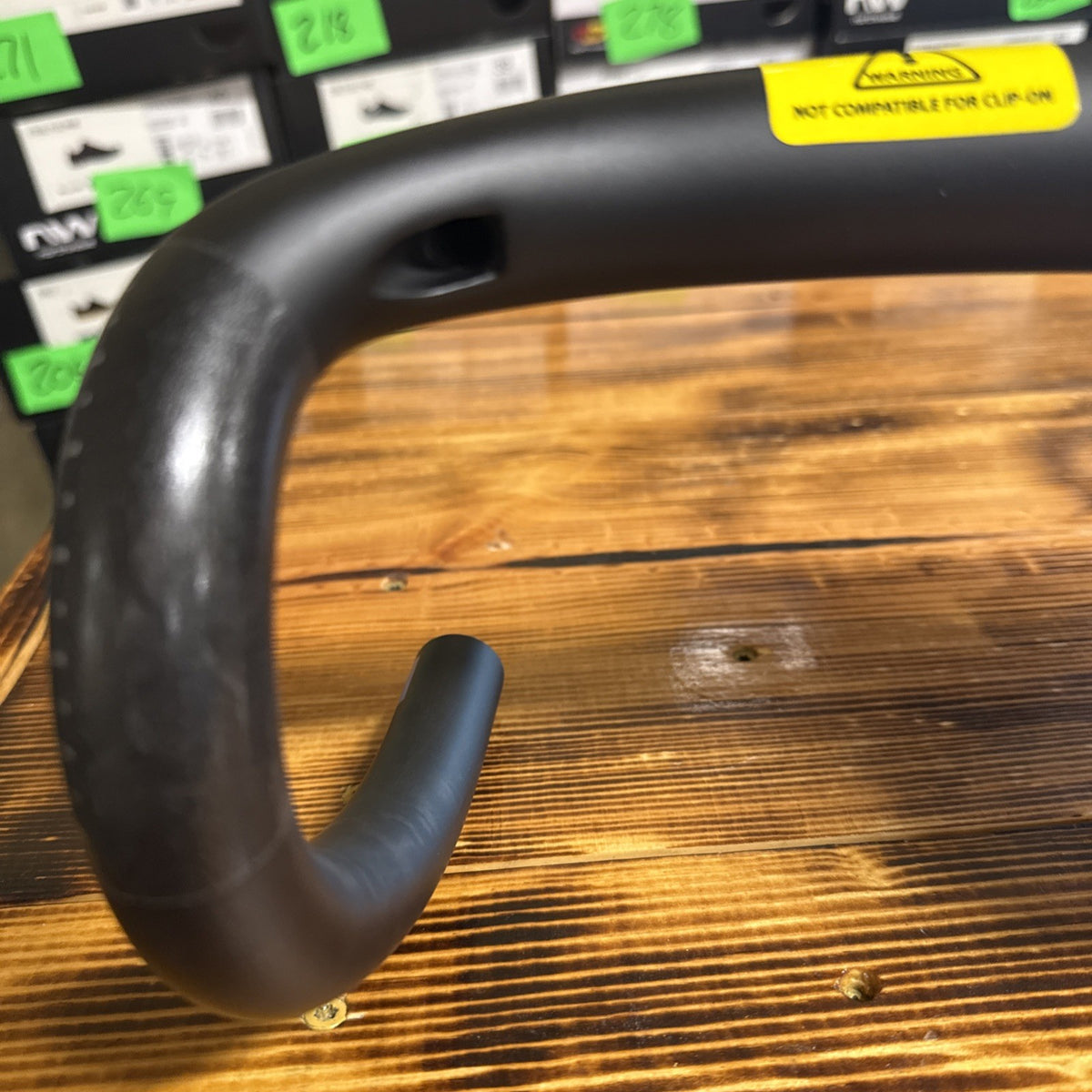 Carbon Road Handlebar 31.8mm Superlight Vibe Drop Bar for Cycling - Multiple Sizes