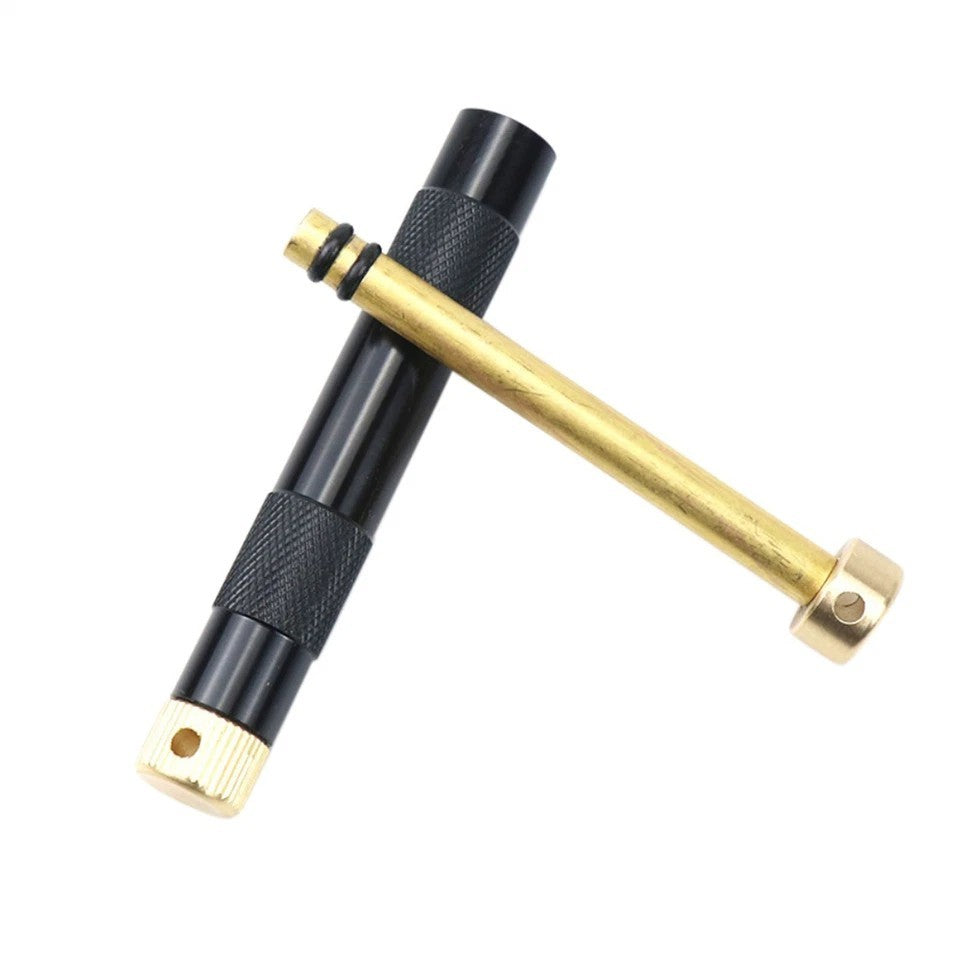 Portable Brass Compression Fire Starter for Camping and Survival