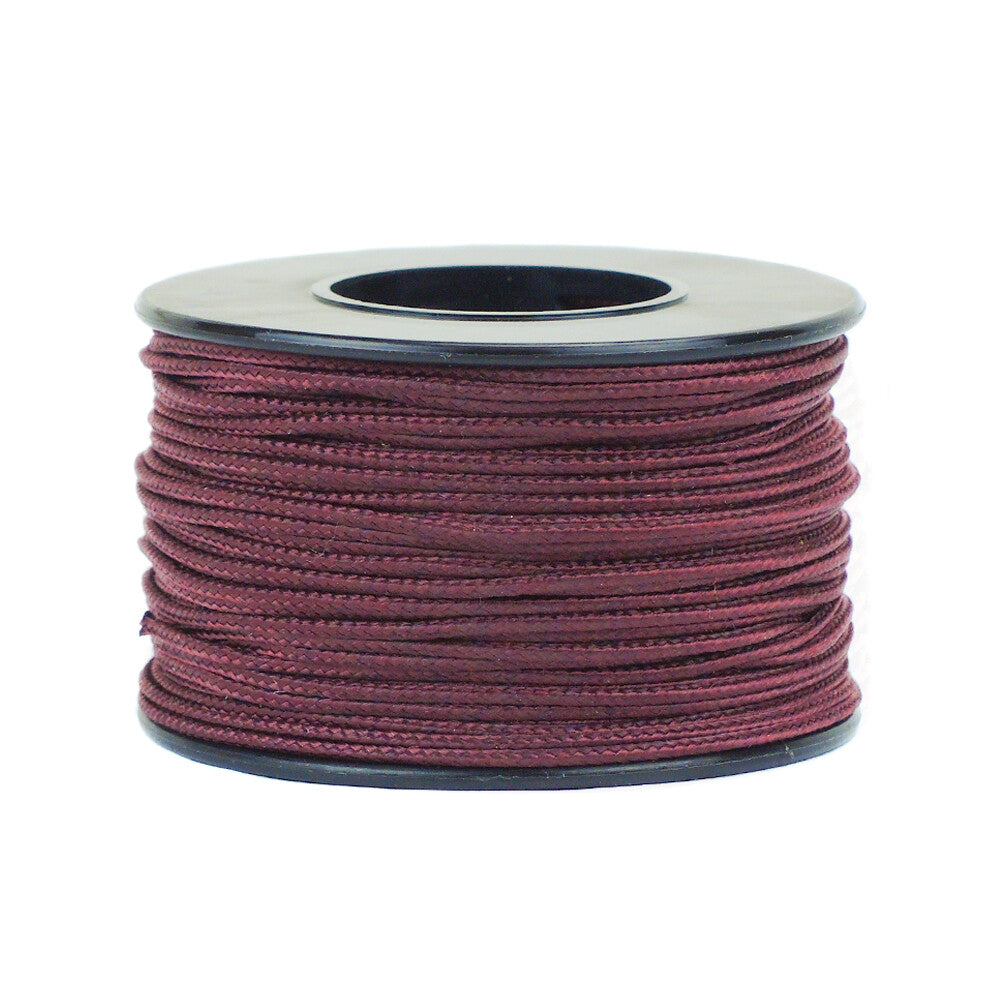 Micro Paracord 125 Ft Spool - Strong Nylon Utility Cord for Crafts & Outdoor Use