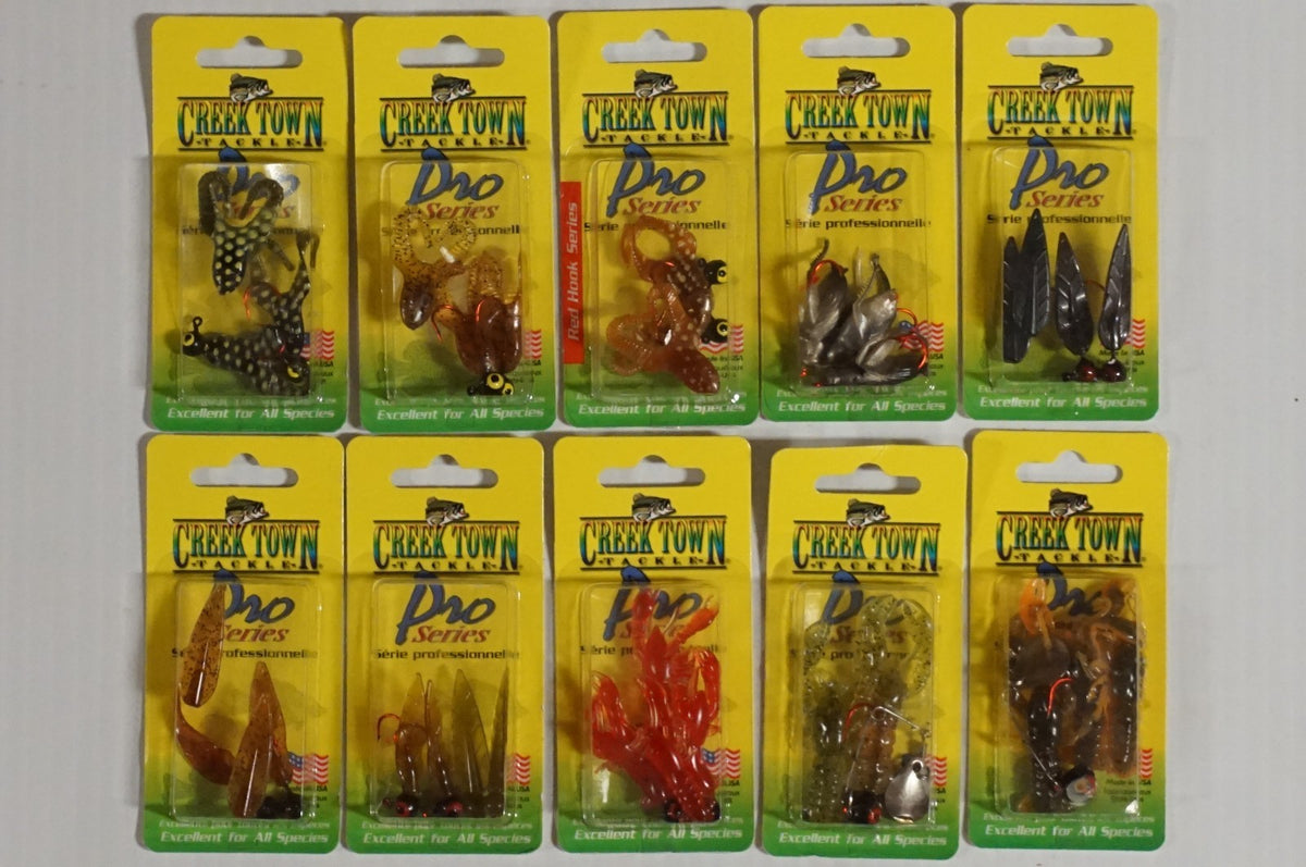 30 Pack Soft Plastic Fishing Lures Set for Bass, Bream, Crappie, Trout
