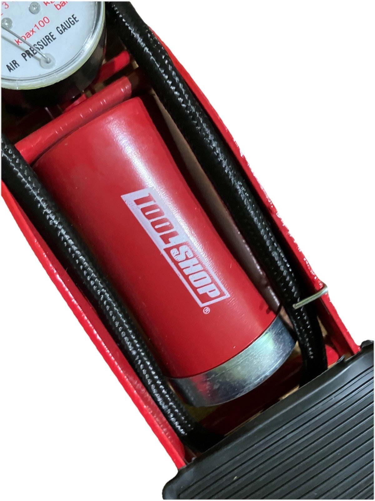 High Pressure Foot Pump for Tires, Balls & Inflatables - 100 PSI