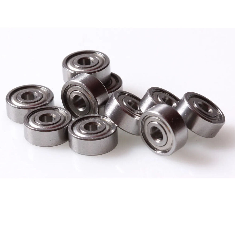 10 Pack Stainless Steel Fishing Reel Ball Bearings 3x10x4mm - Spinning & Baitcasting