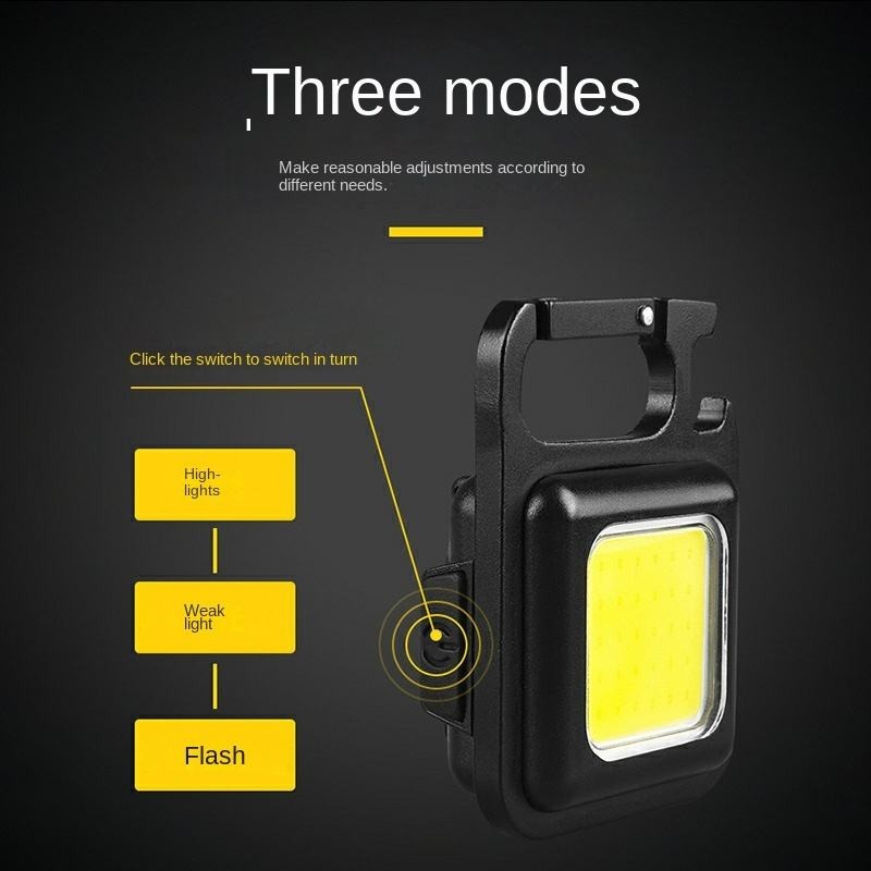 Mini Waterproof Rechargeable Work Light with Magnet & Stand