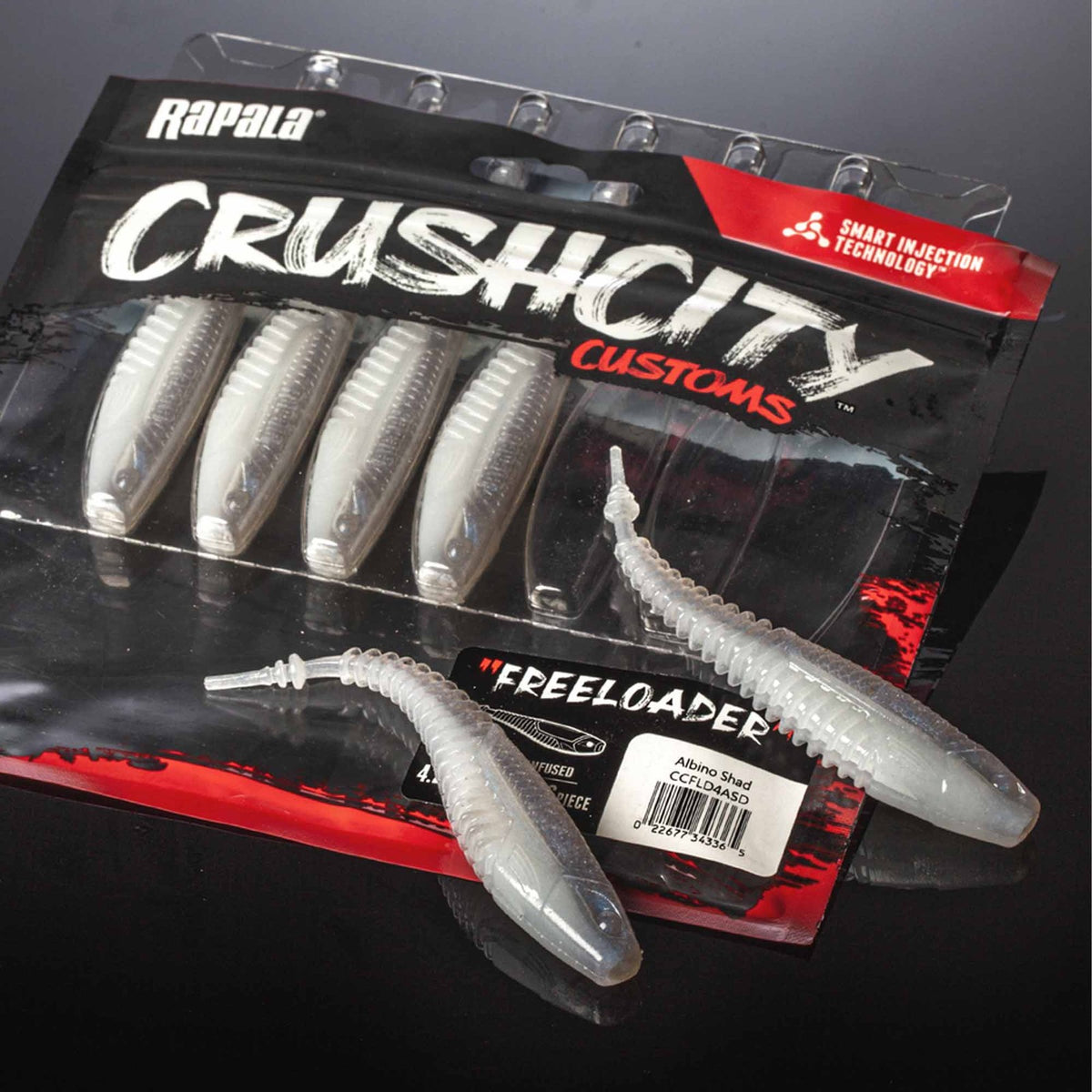 Freeloader 4.25-Inch Soft Bait for Fishing - Multiple Colors