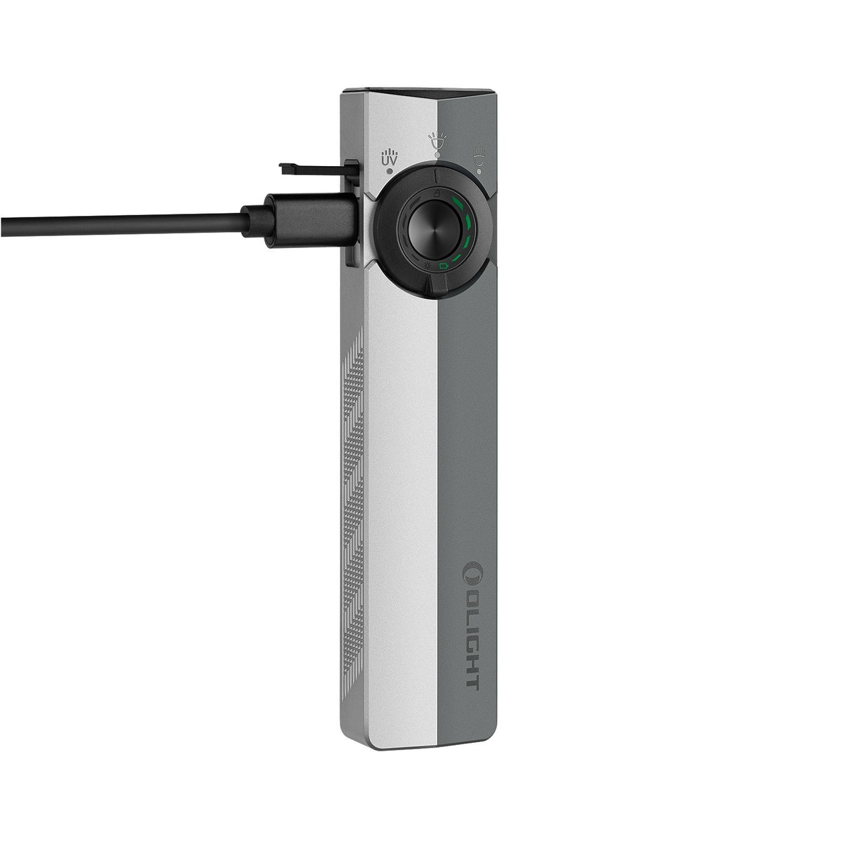 High-Powered LED Flashlight with UV and Green Laser - 1500 Lumens