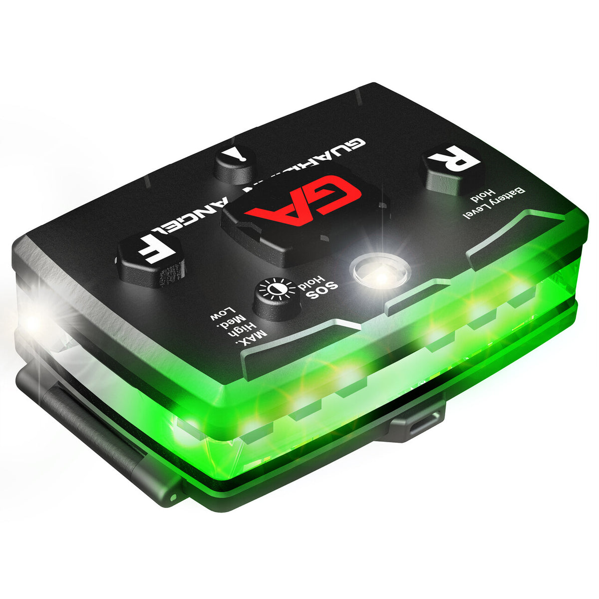 Wearable Safety Light with Long Range Visibility and Rechargeable Battery