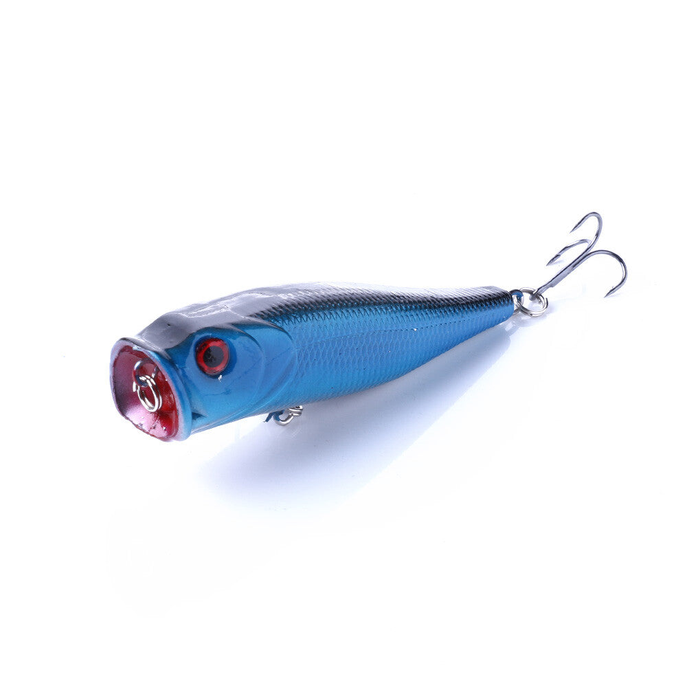 6-Pack Top Water Fishing Lures Crankbaits for Bass Freshwater Tackle
