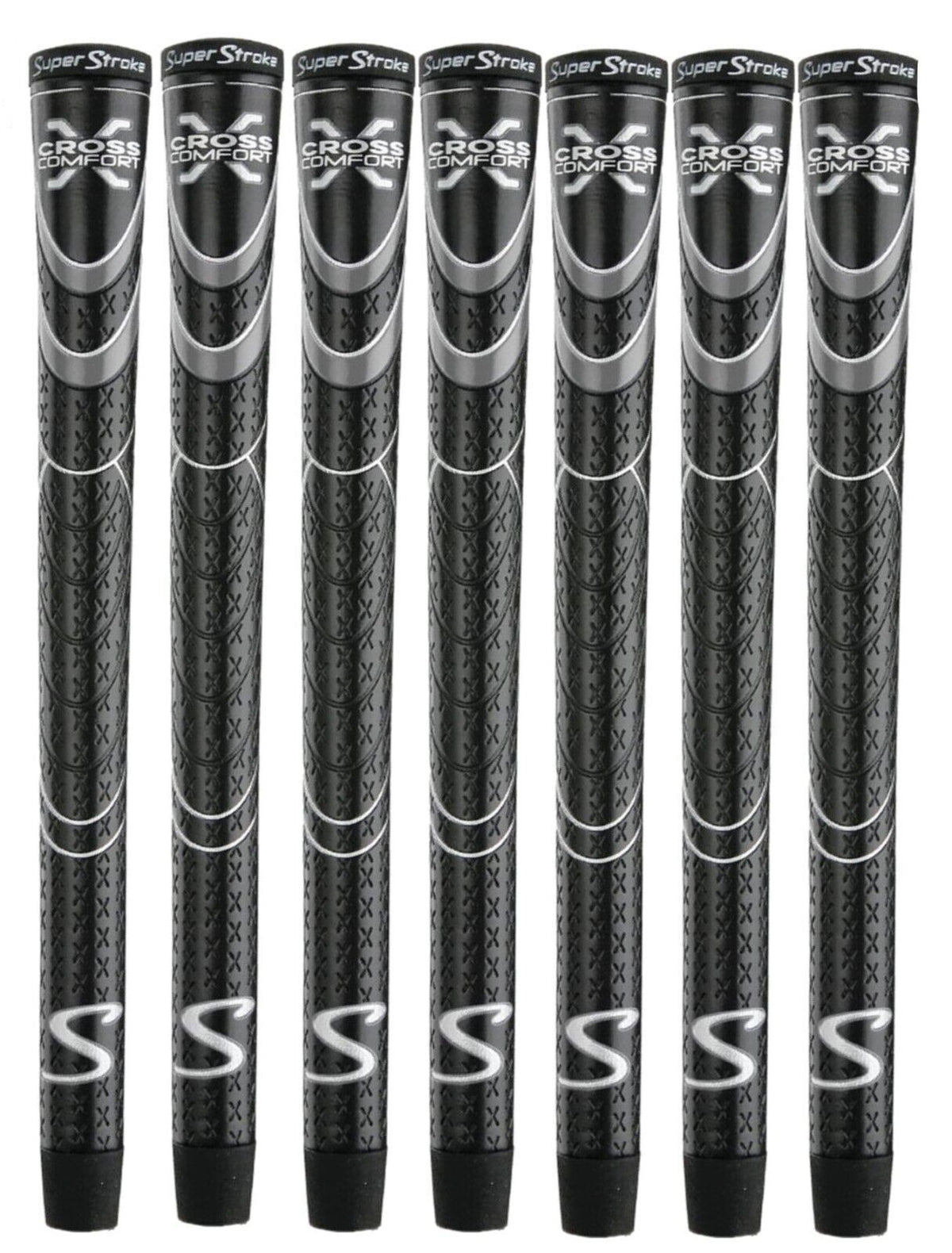 Golf Grip Set - Super Stroke Cross Comfort Undersize, Standard, Midsize & Jumbo