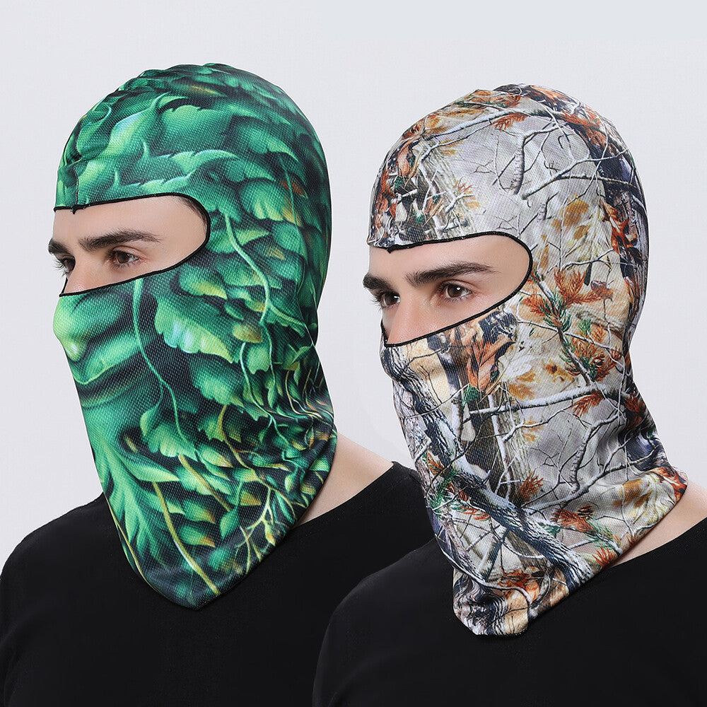 Full Face Mask UV Protection Ski Hood Tactical Balaclava for Men Women
