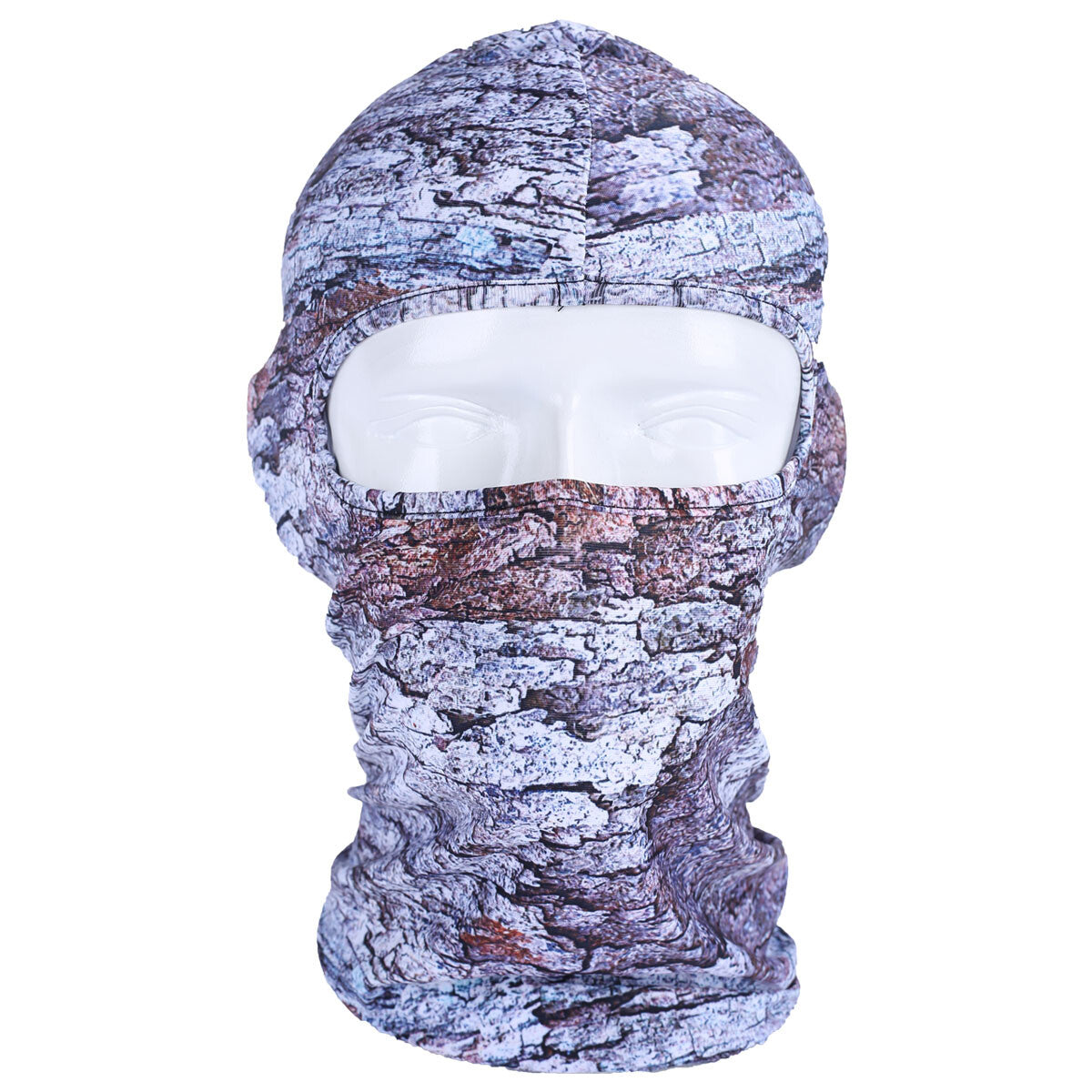 Camo Face Mask Balaclava Ski Mask UV Protector Cooling Head Cover for Men Women