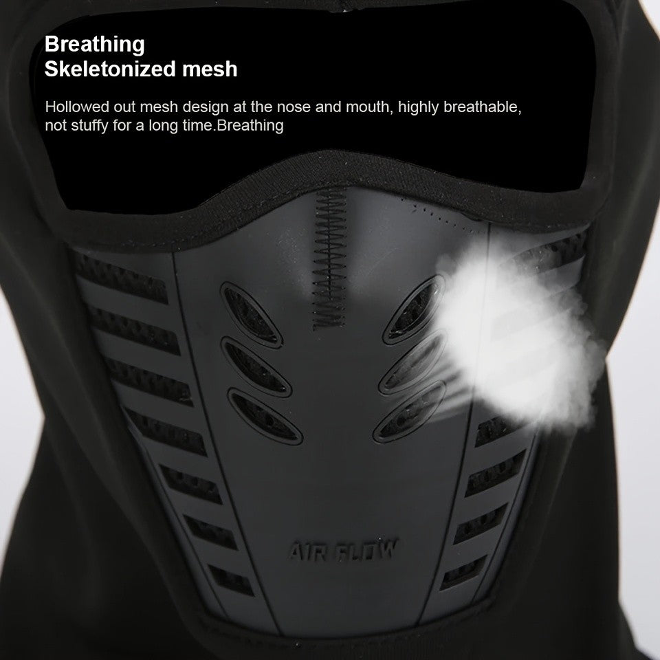Thermal Full Face Ski Mask - Windproof Fleece Balaclava for Men